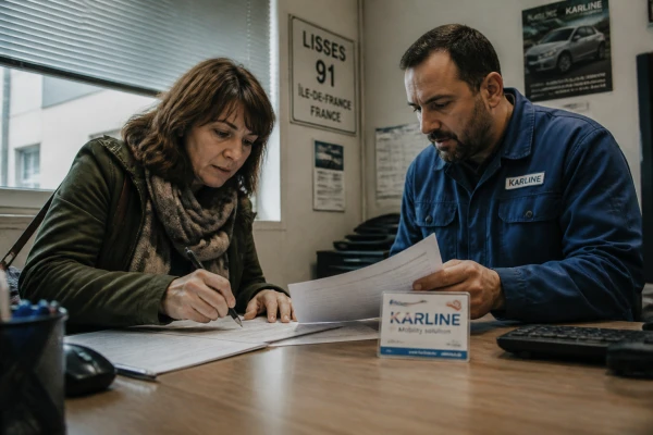 Démarches administratives automobile Lisses