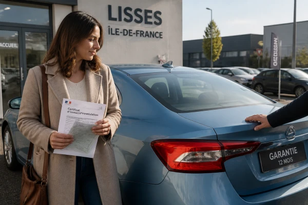 Démarches carte grise voiture occasion Lisses